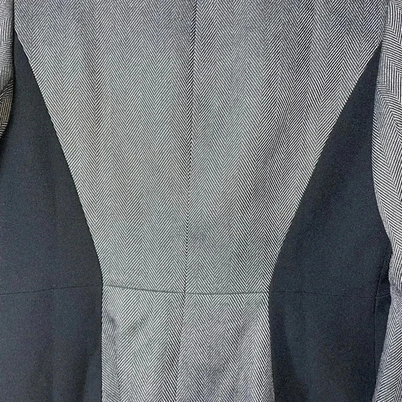KASPER WOMENS BLAZER GRAY AND BLACK SIZE 2P PERFECT CONDITION - Picture 9 of 10
